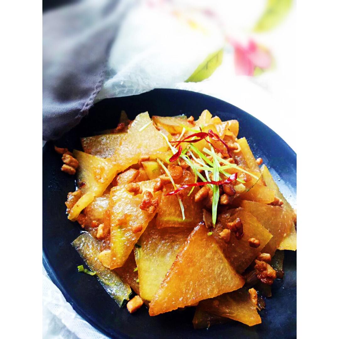 肉末炒冬瓜(超下饭)