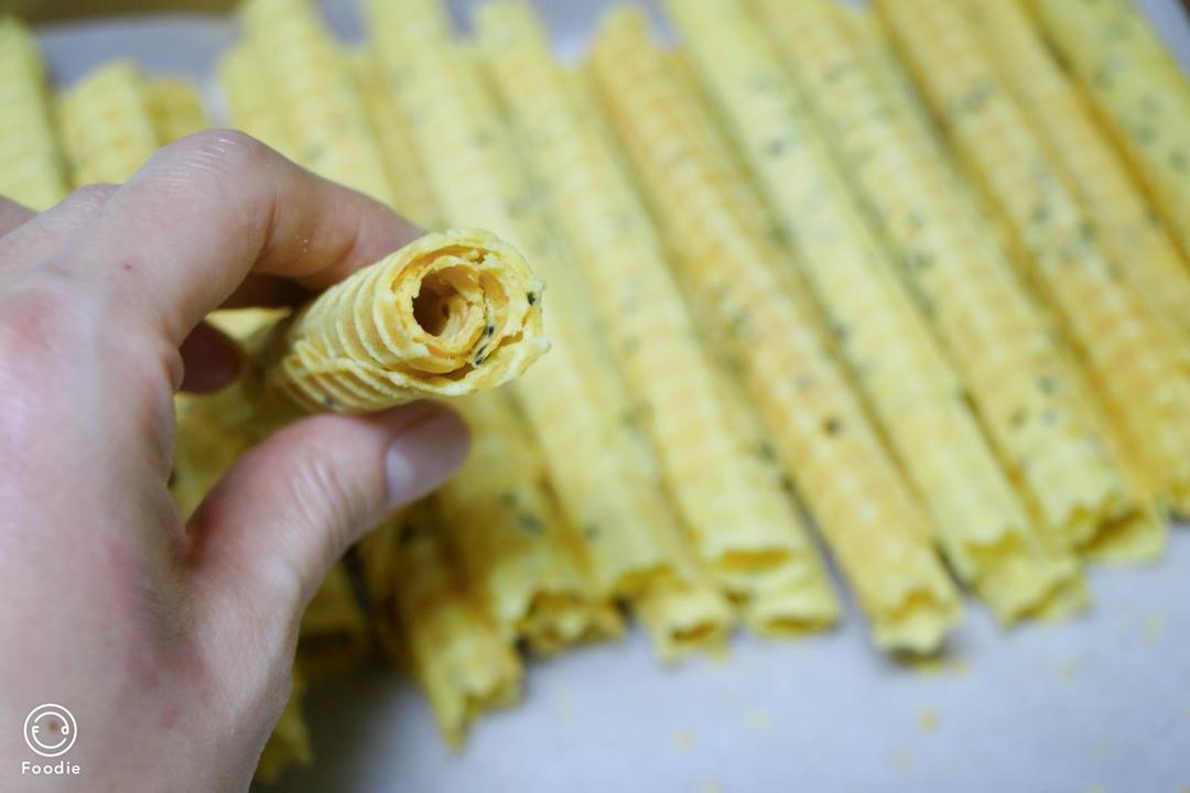 不输美心的酥香蛋卷，真正酥掉渣