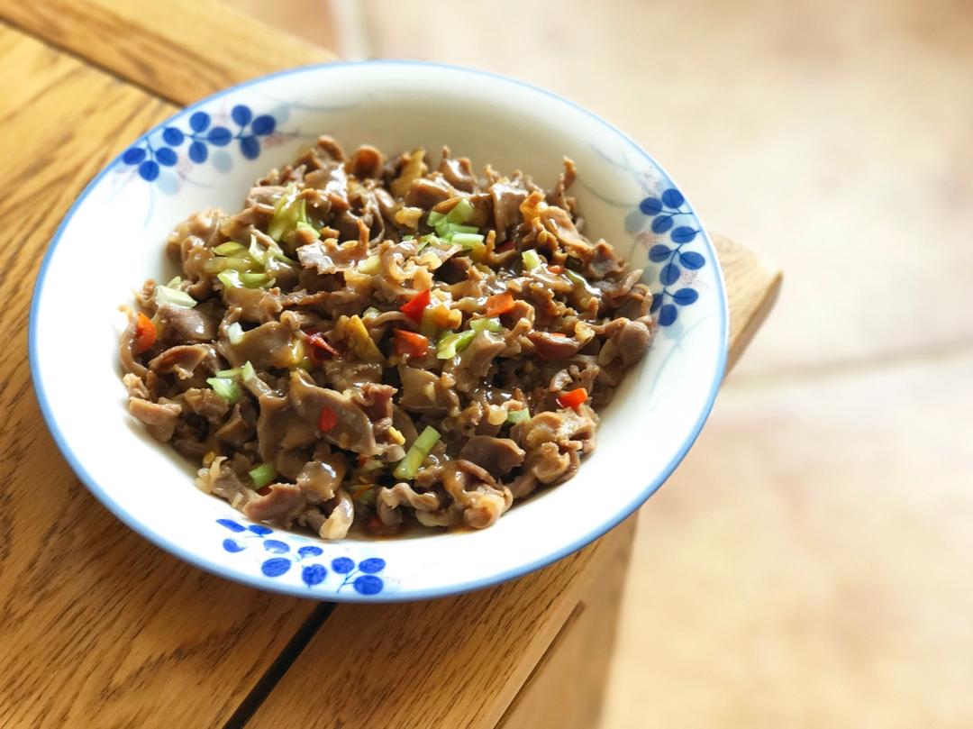 剁椒辣炒鸡胗