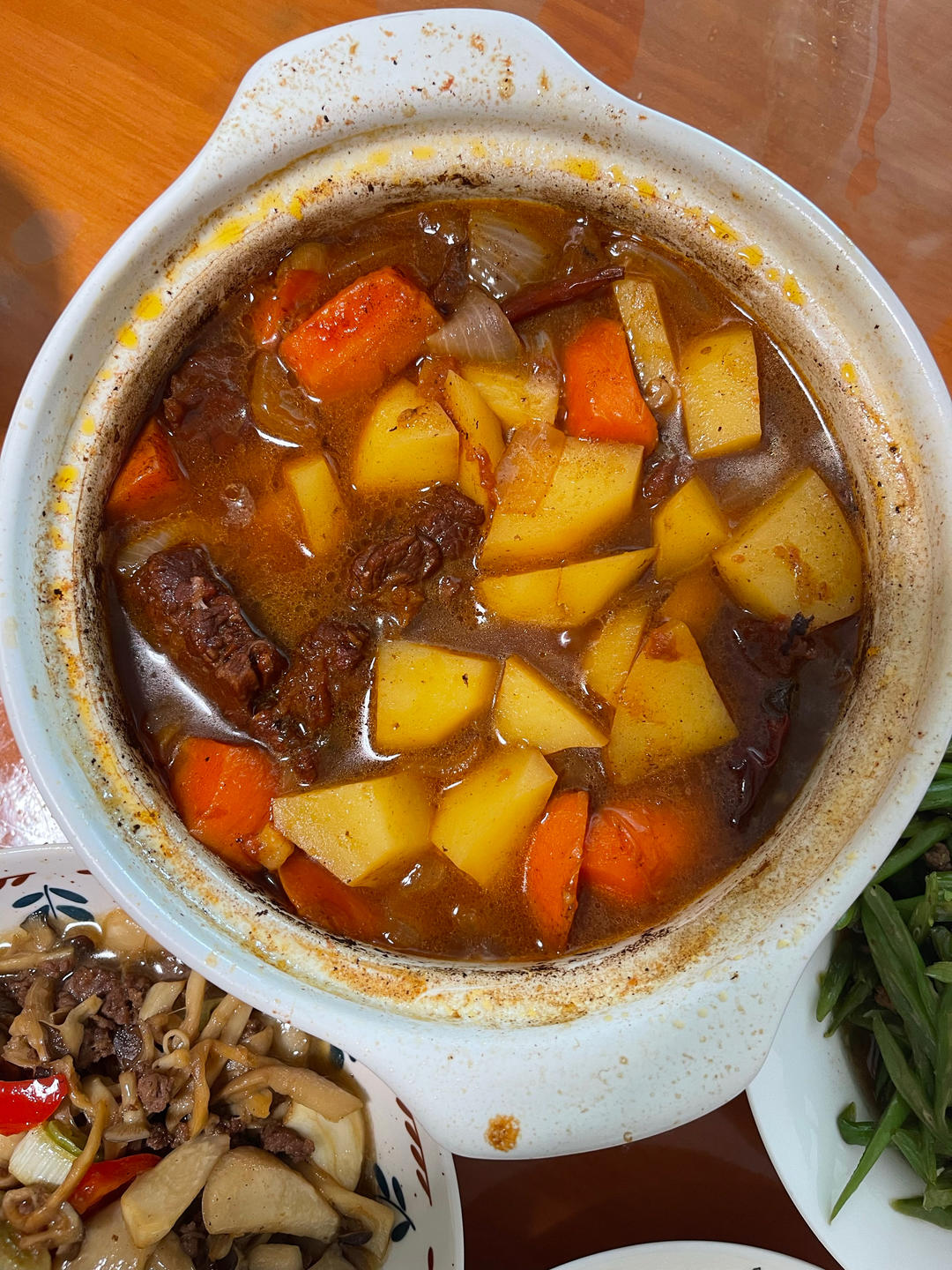 番茄土豆炖牛腩