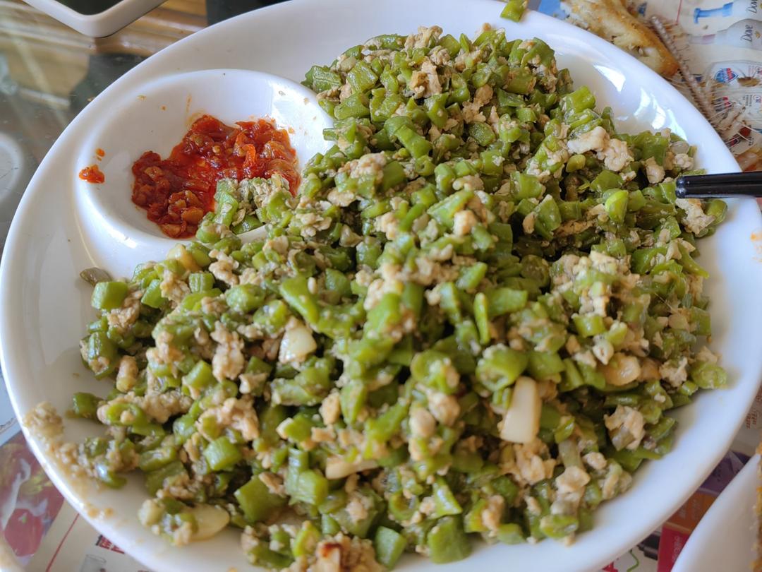 豆角炒蛋超级下饭菜，不好吃算我输