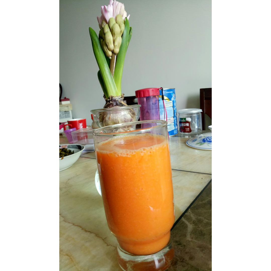 香橙胡萝卜汁