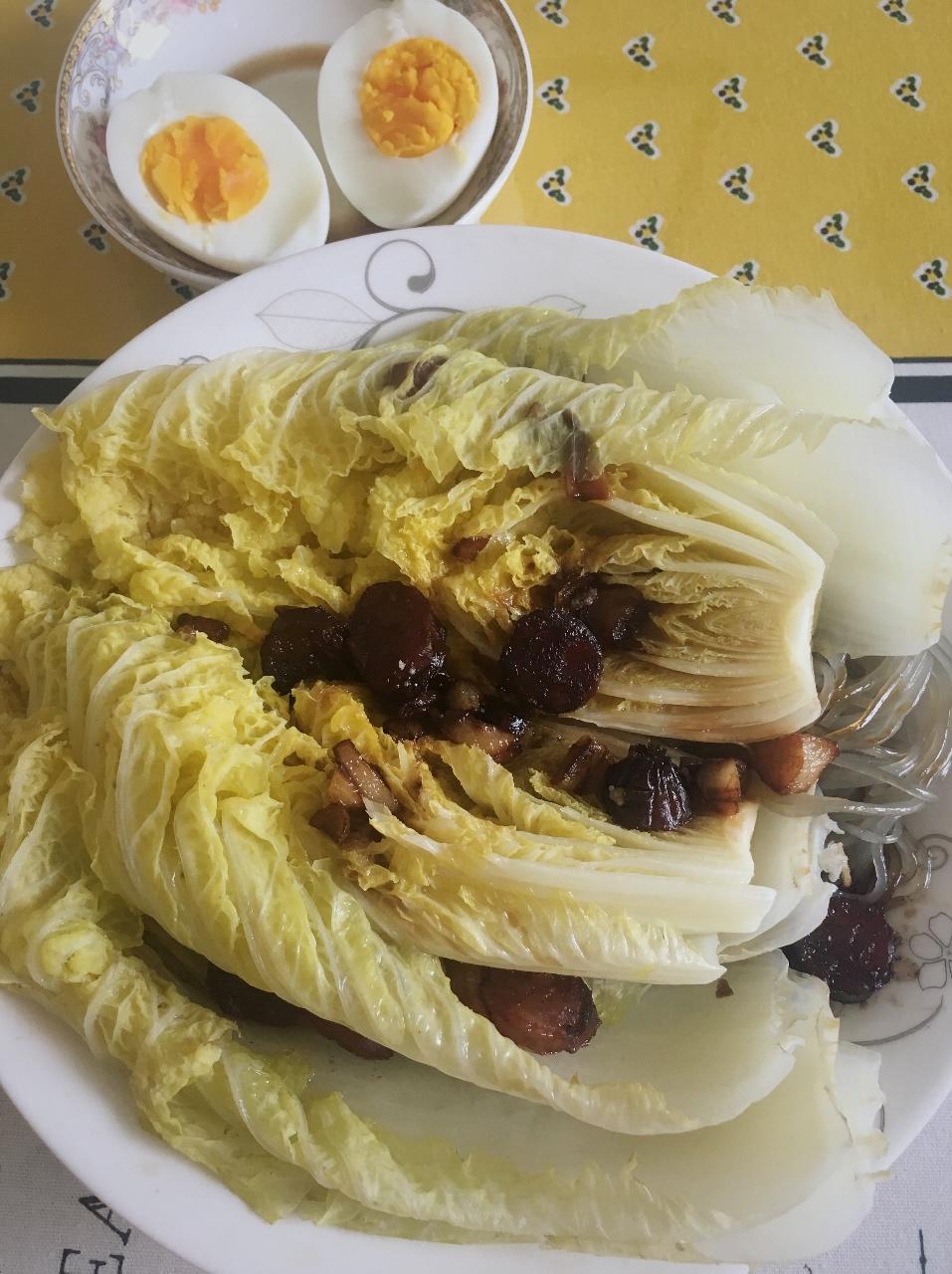 蒜蓉粉丝蒸娃娃菜