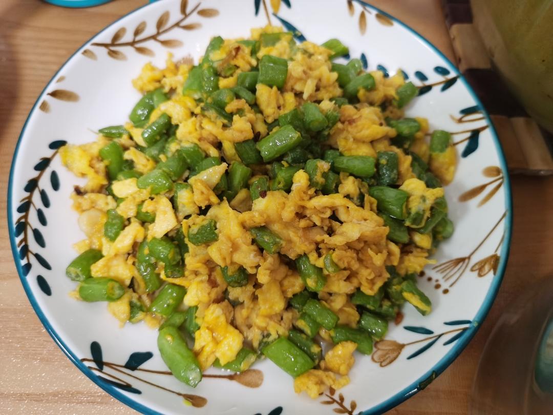 豆角炒蛋超级下饭菜，不好吃算我输