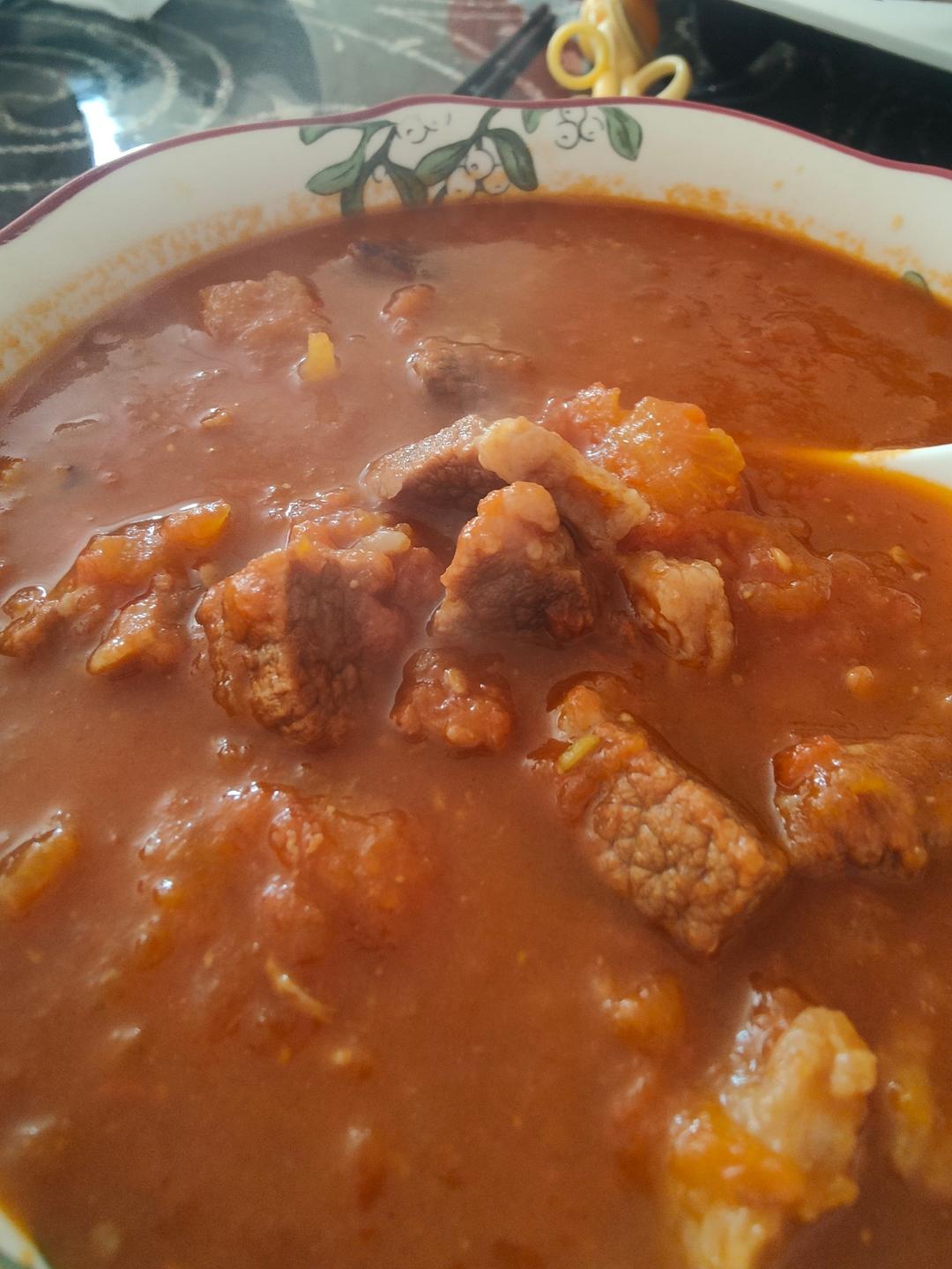 番茄牛腩 方法简单超下饭