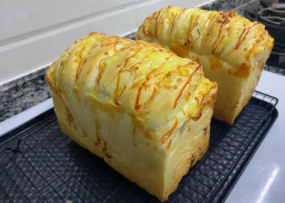 肉松吐司【超多料香爆马苏里拉】