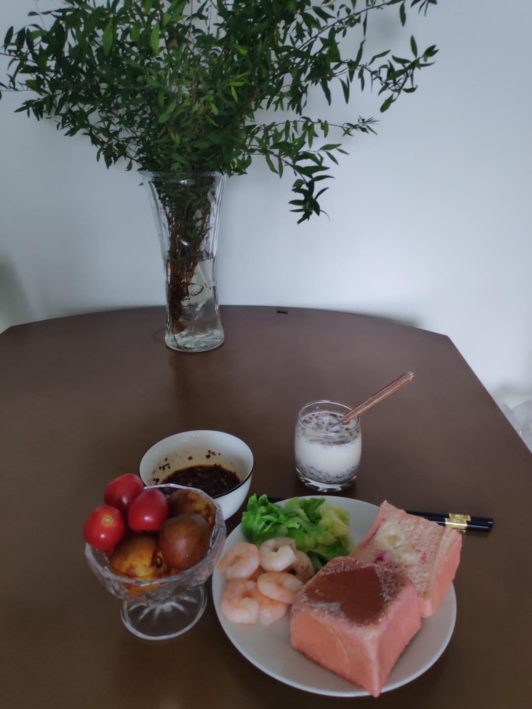 高中少年早餐记录