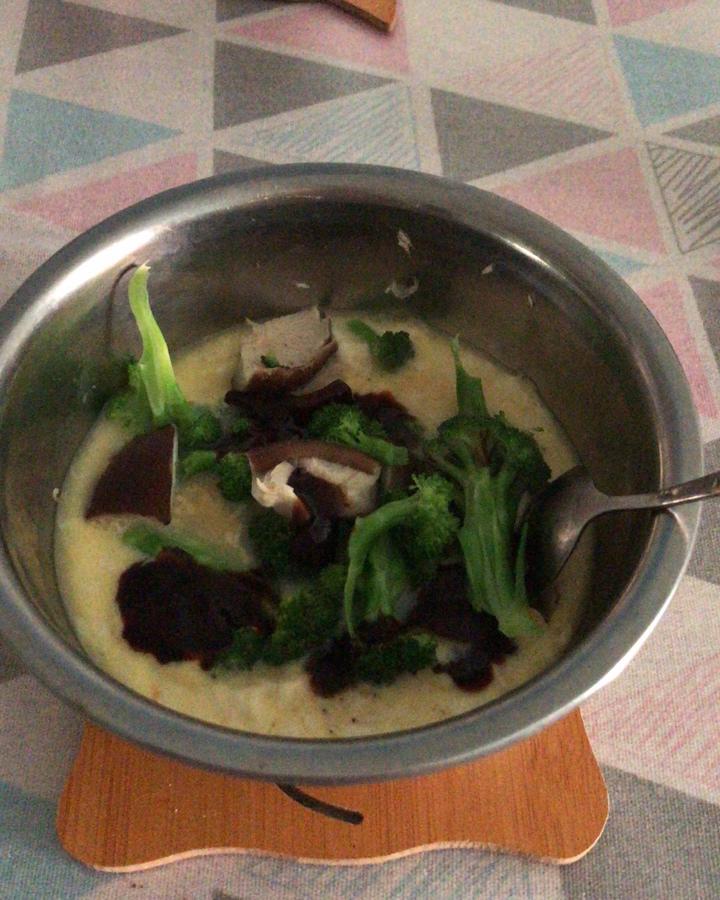 五分钟鸡蛋豆腐羹（附盒装豆腐脱模大法！）