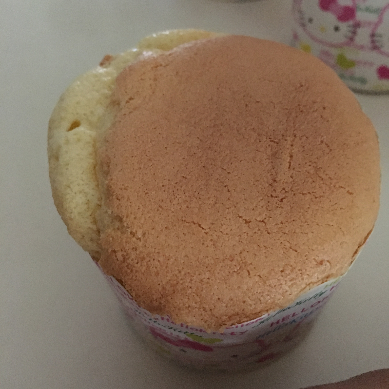 软绵绵戚风纸杯蛋糕