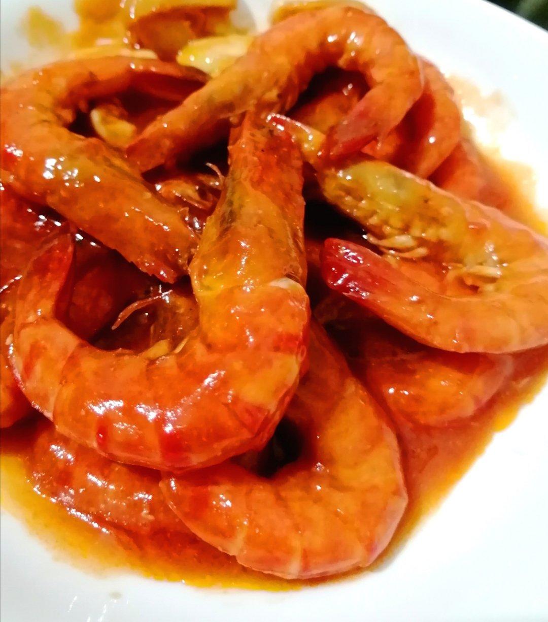油焖大虾