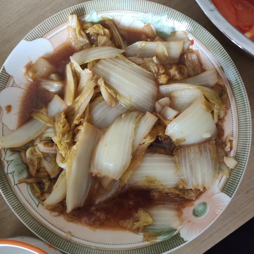 酸辣娃娃菜
