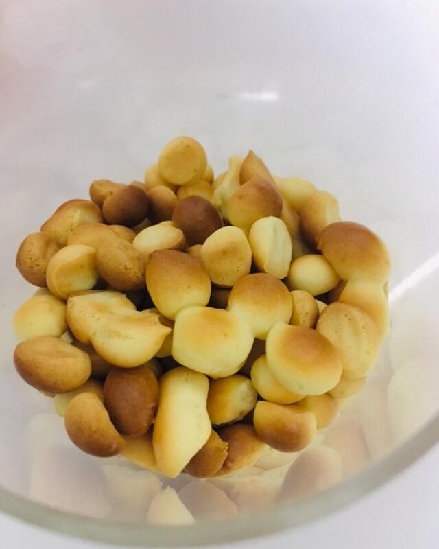 口感类似旺仔小馒头，做起来简单到不行。