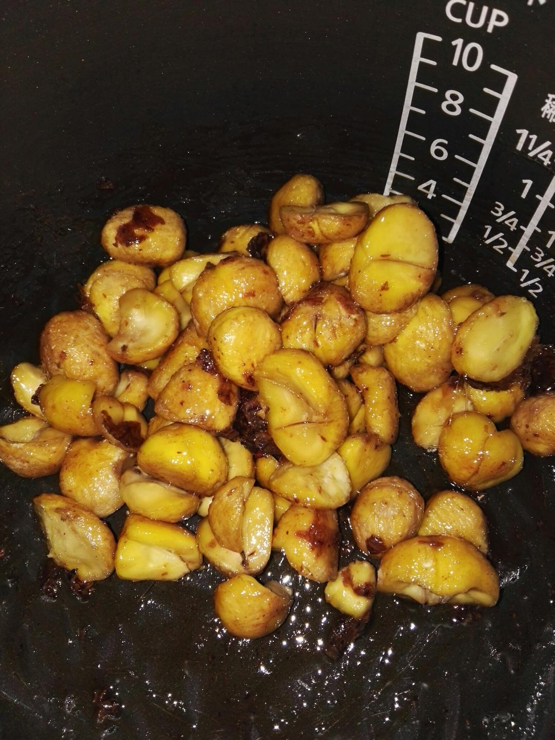 电饭煲糖炒栗子