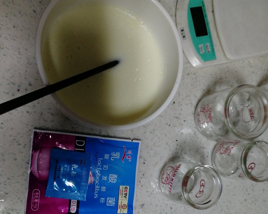 自制酸奶（奶粉版）的做法 步骤5