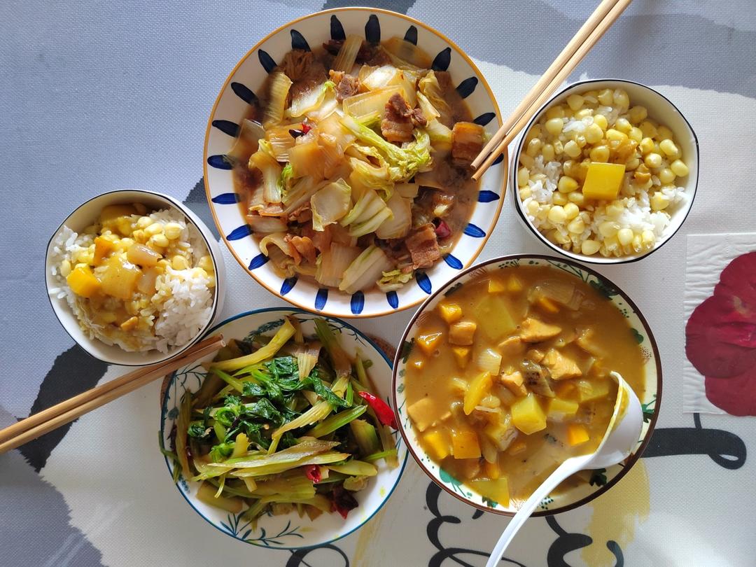 玉米饭
