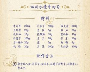中餐厅第三季-四川水煮牛肉片（王俊凯版）的做法 步骤7