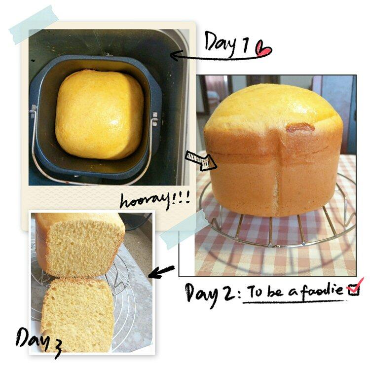 超级柔软一键傻瓜操作的巨蛋牛奶吐司（面包机懒人免整形排气版）