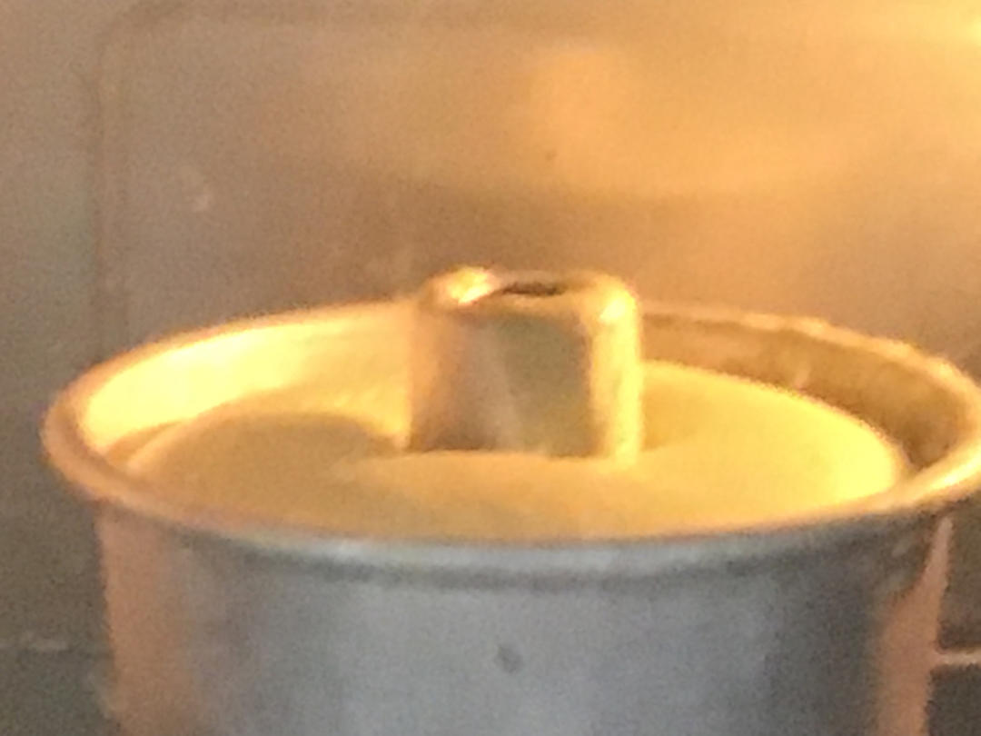 蝶豆花戚风蛋糕