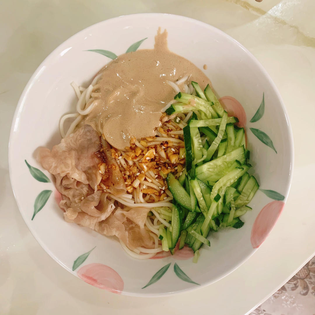 太香了 这个麻酱拌面我可以吃一辈子