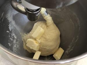 椰丝咸奶油面包的做法 步骤1