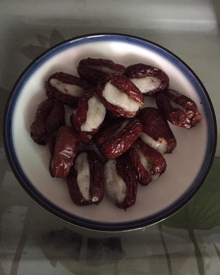 心太软— 红枣夹糯米粉