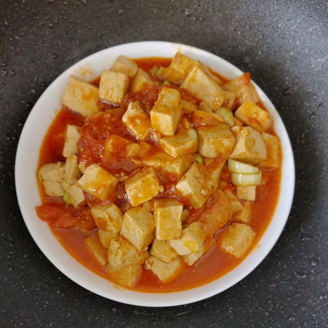 西红柿烧豆腐