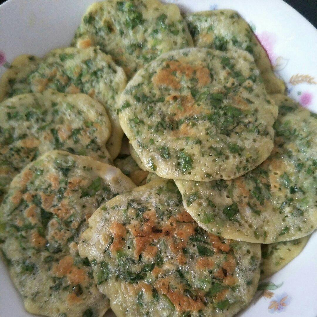 宝宝辅食：青菜小煎饼（8m+）