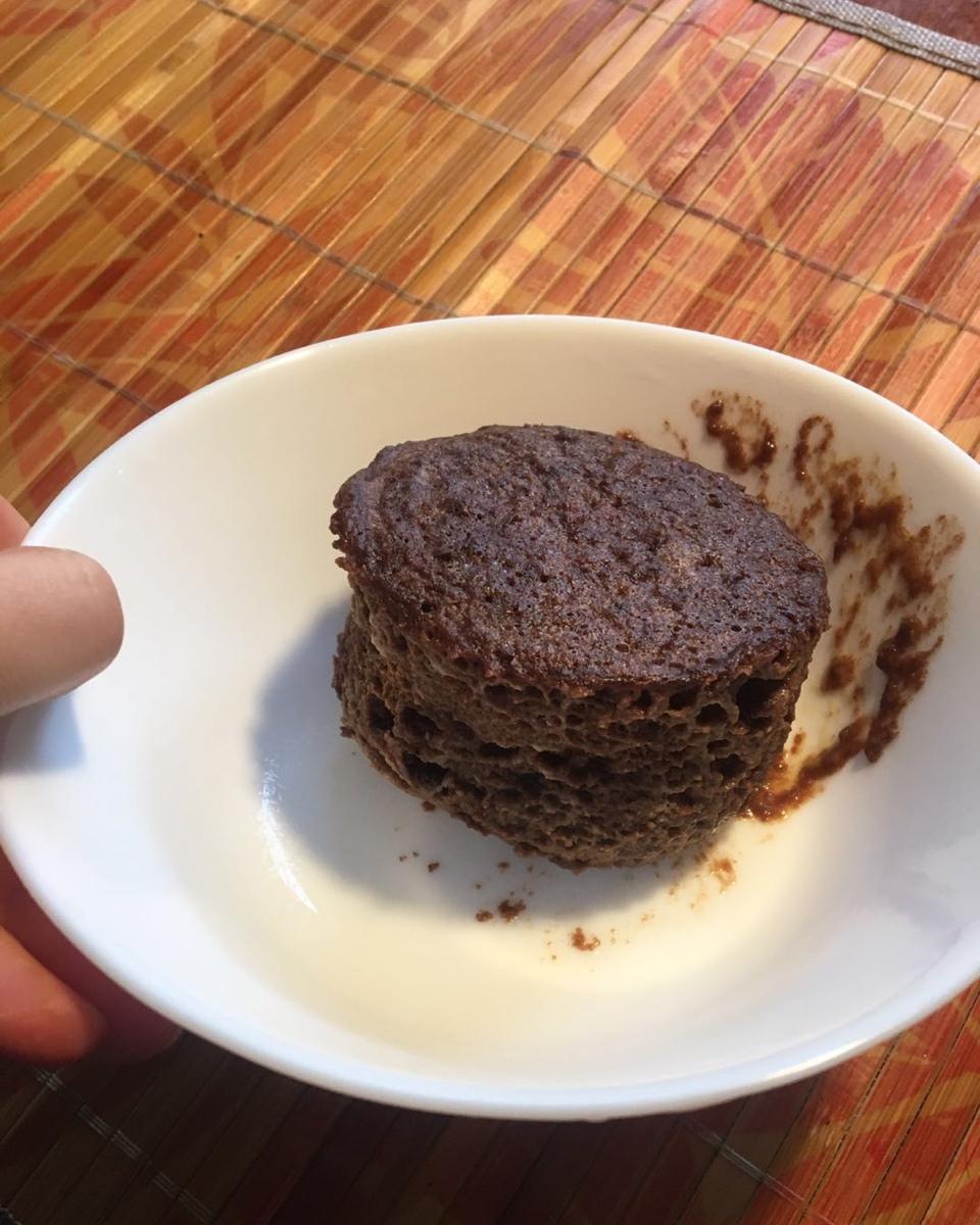 一分钟微波巧克力蛋糕（生酮）