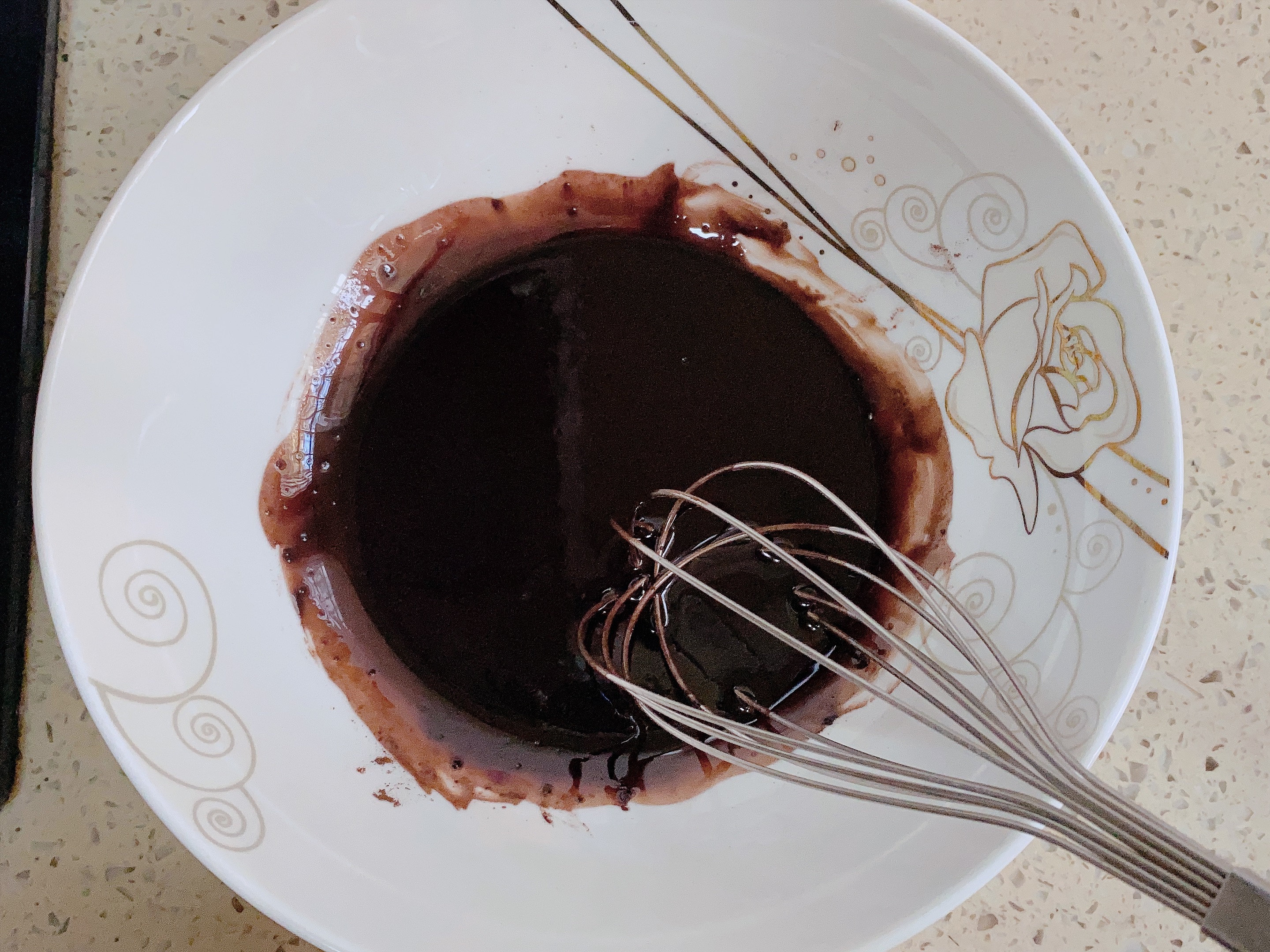 巧克力戚风蛋糕🍰（6寸）的做法 步骤3