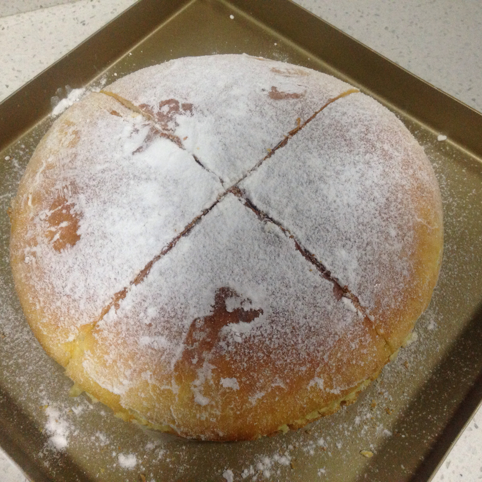 火遍朋友圈的～乳酪包