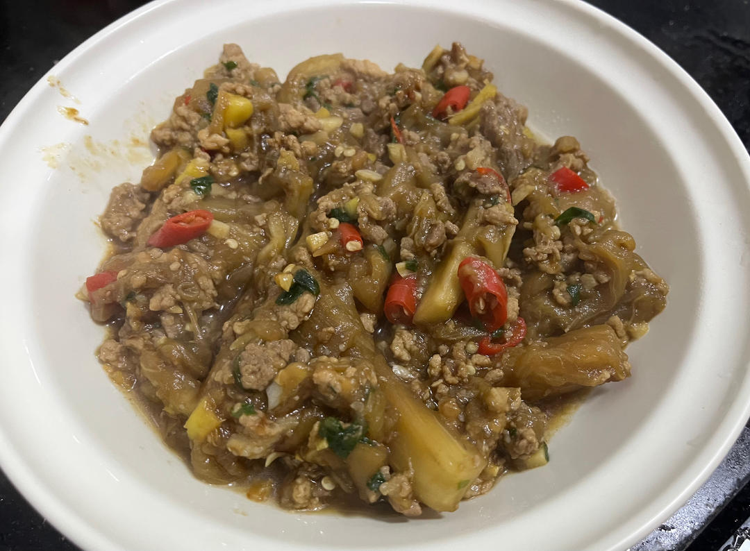 🔥不炸❗❗不煎❗❗少油版肉沫茄子🍆