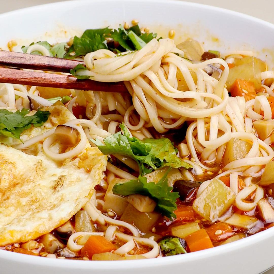 素臊子酸汤面的做法