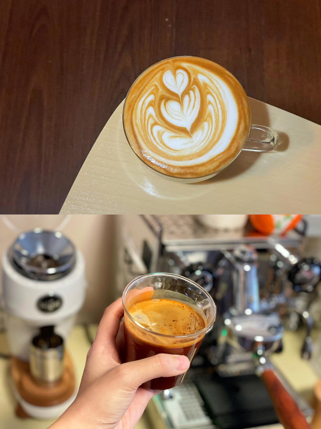 卓宝的自学拉花记录📝