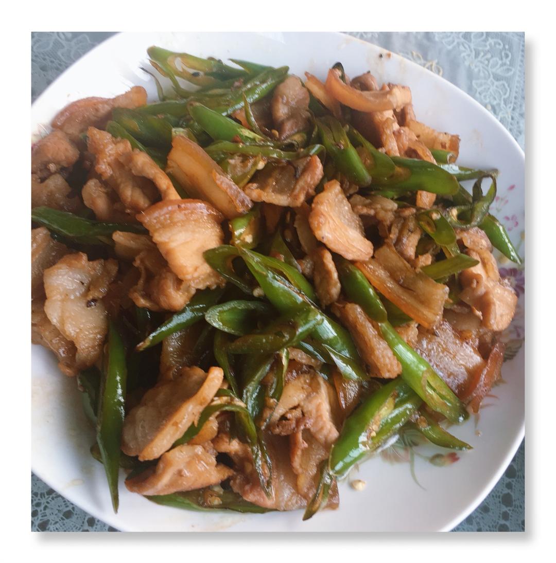 农家小炒肉【记忆中勾魂的油汤】