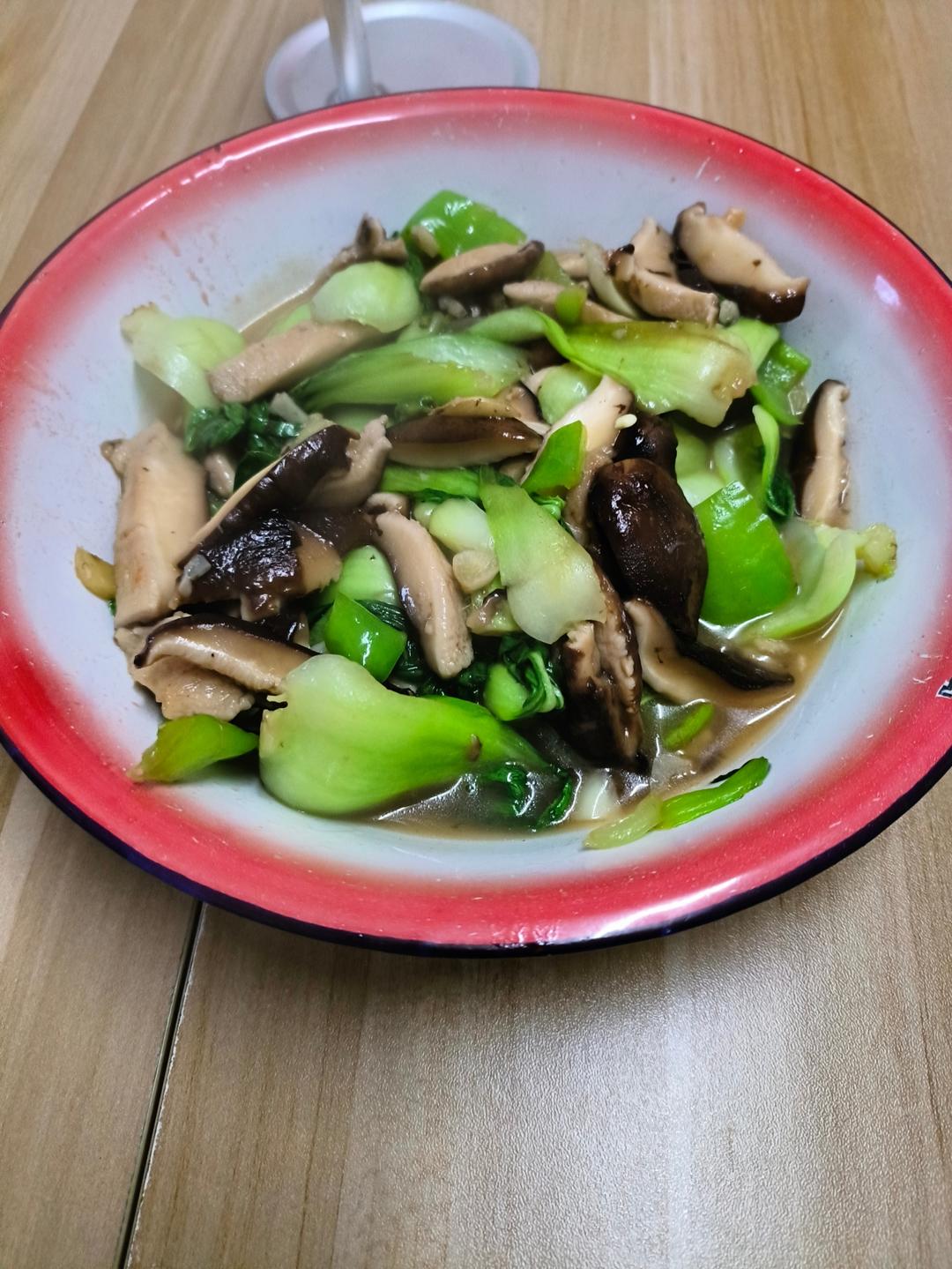 香菇油菜（简单快手）