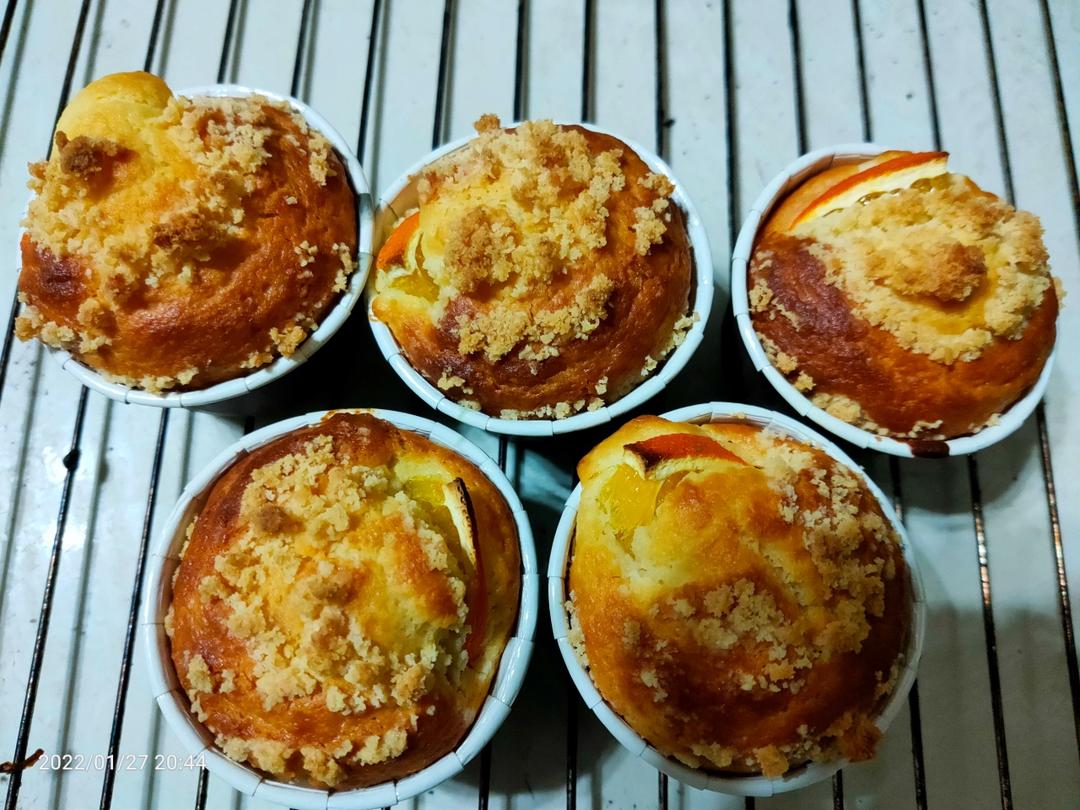 比爆浆蓝莓麦芬还要好吃的香橙麦芬