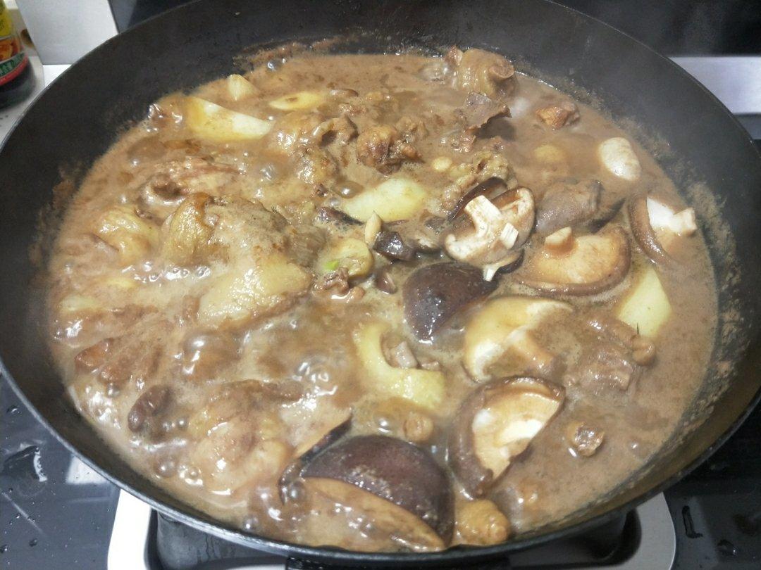 鲜香味浓土豆烧鸡（还是焖鸡？炒鸡？随便啦）