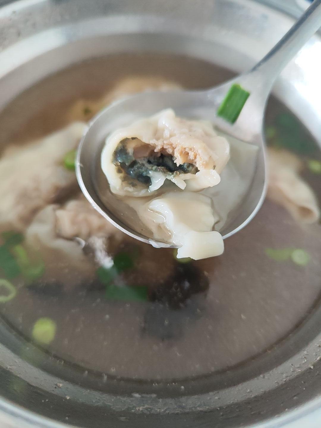 皮蛋鲜肉馄饨 （野馄饨）<302小厨房>