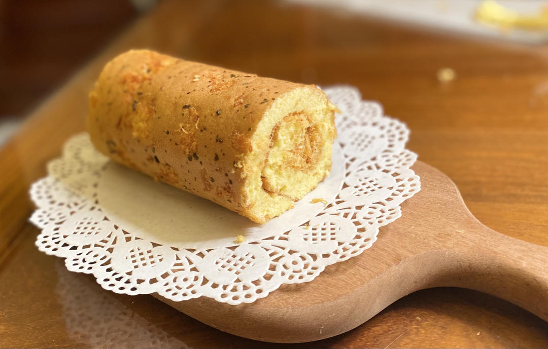 怎么卷都不裂的肉松蛋糕卷