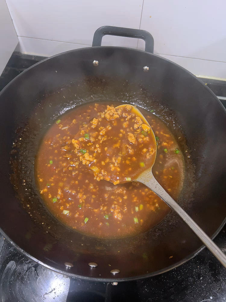 番茄肉末拌面