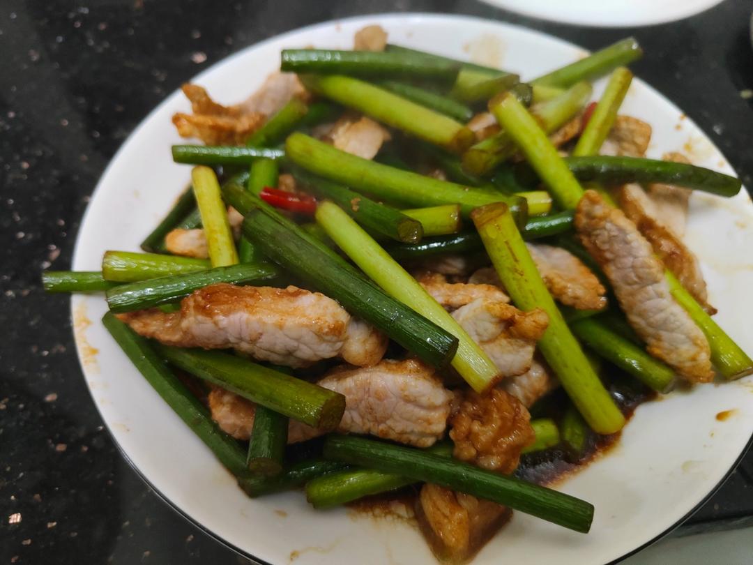 蒜薹炒肉
