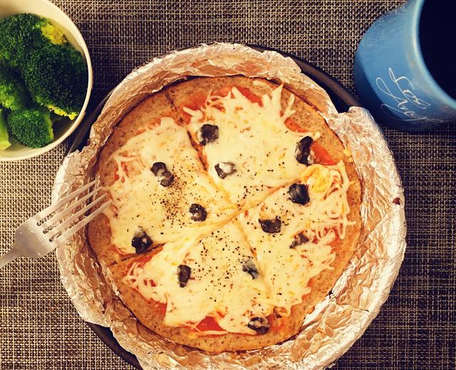 【低碳生酮】生酮披萨-铁盘厚饼底版!附Alfredo和Marinara酱料配方的做法