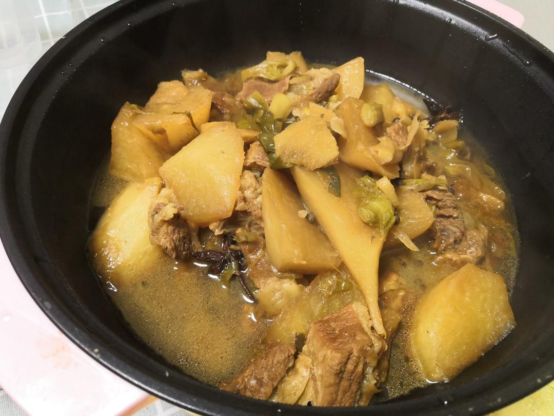 美极牛肉炖萝卜