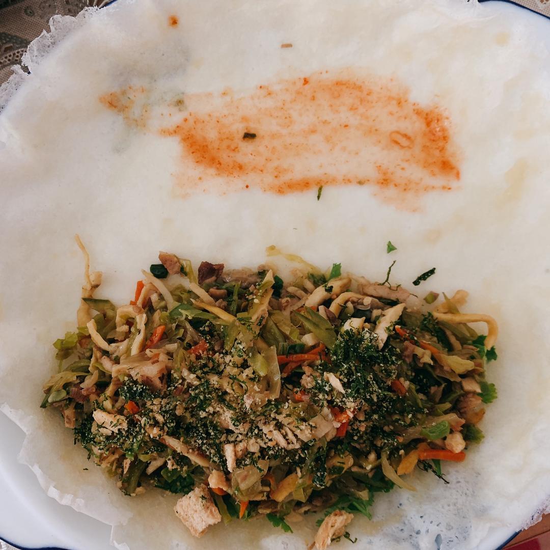 bagami77做的传统厦门薄饼