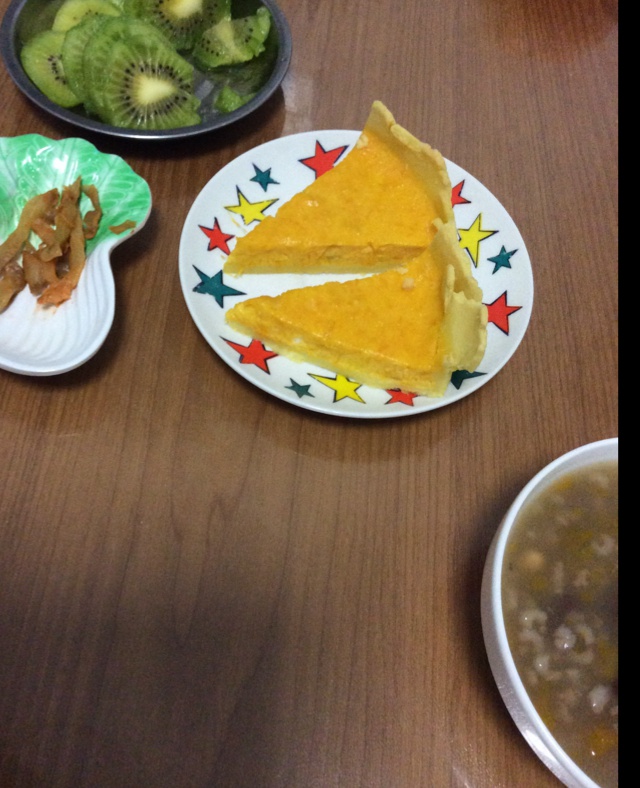 秋季时令小甜品——奶香南瓜派