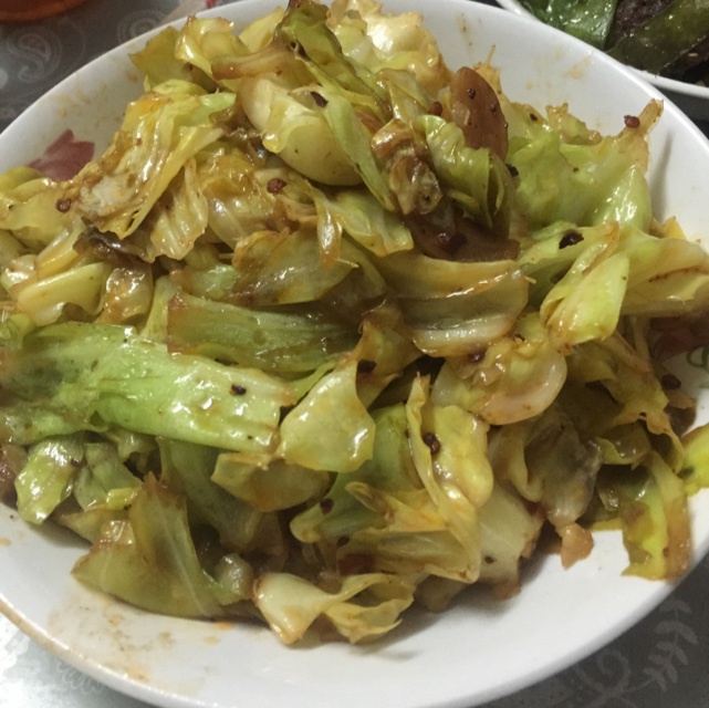 在家炒出街头小馆风味的炝炒圆白菜