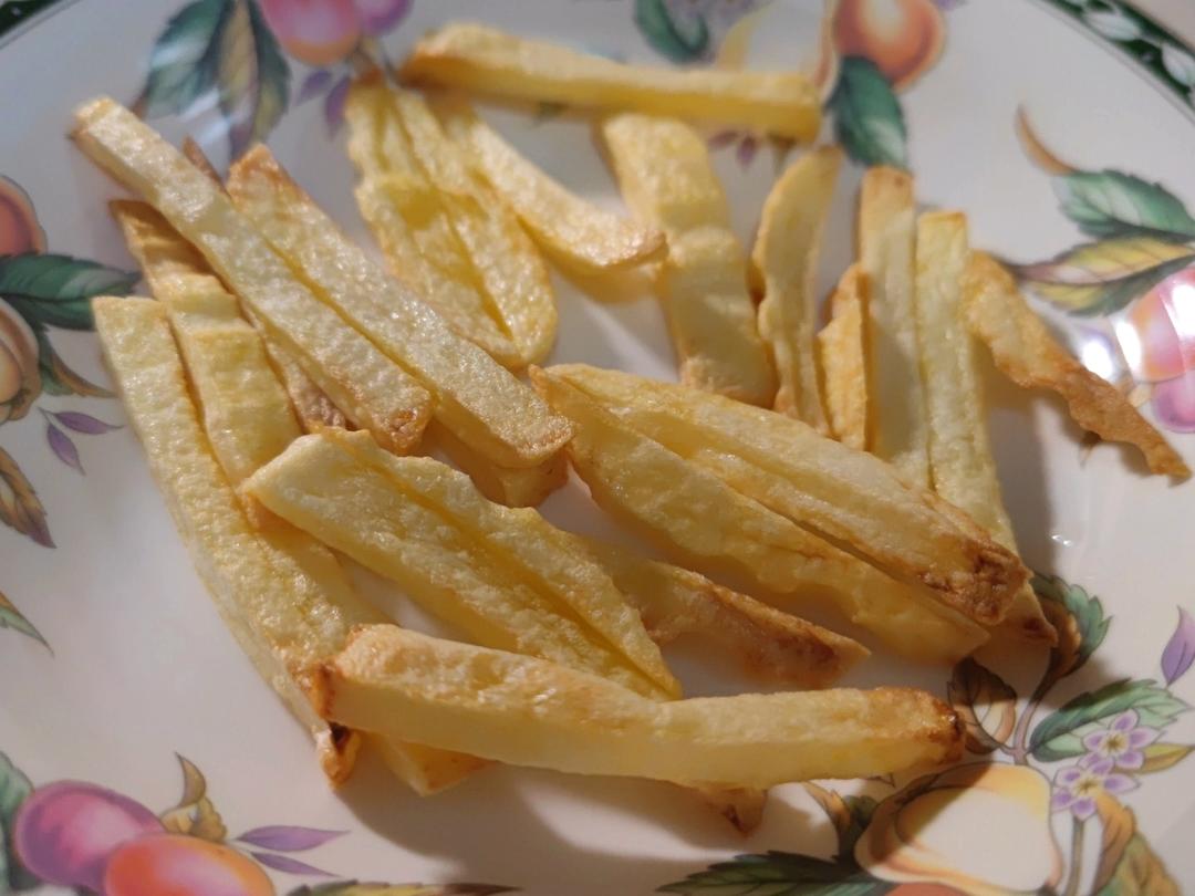 空气炸锅薯条&不用速冻版&超快手 现做现吃