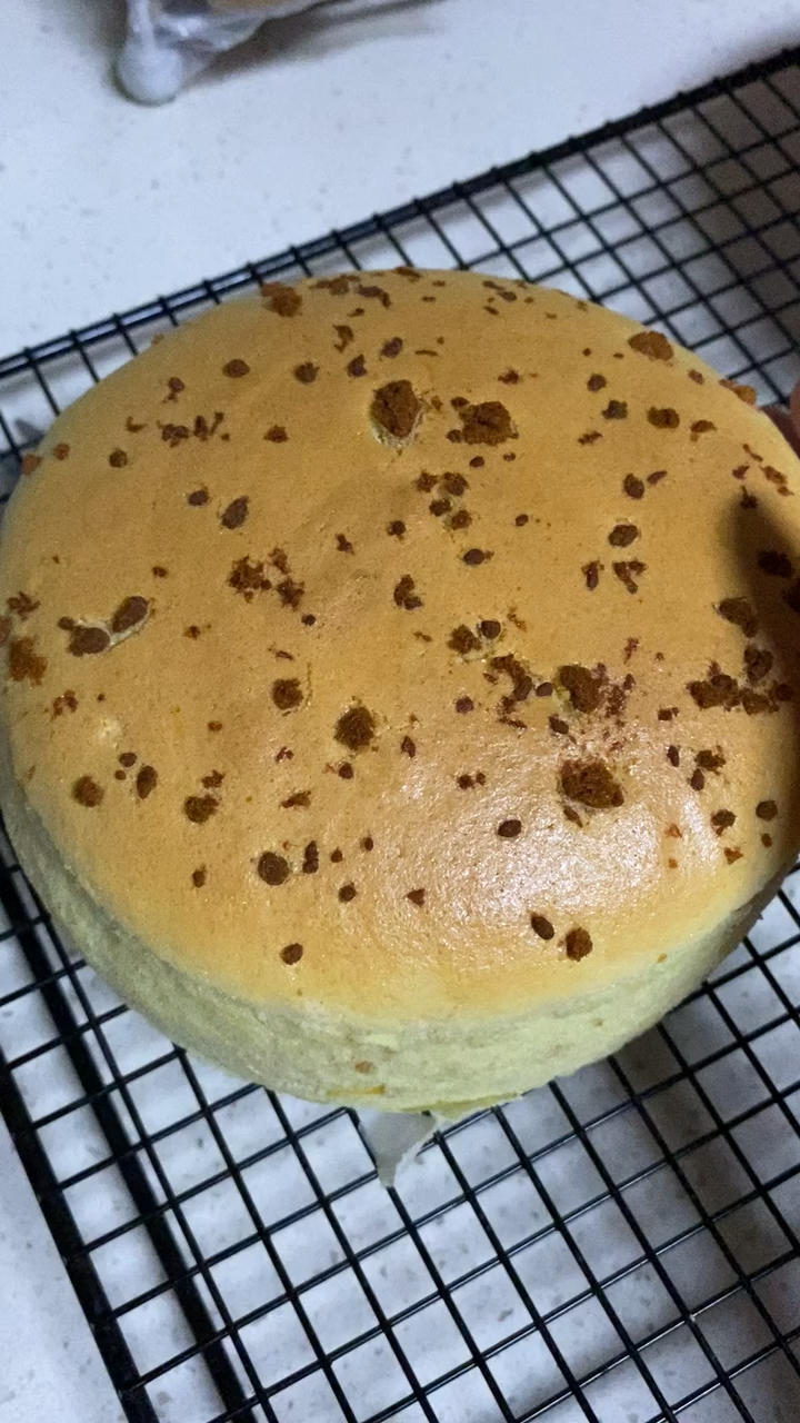 香葱火腿芝士古早味蛋糕（爆浆早餐蛋糕）