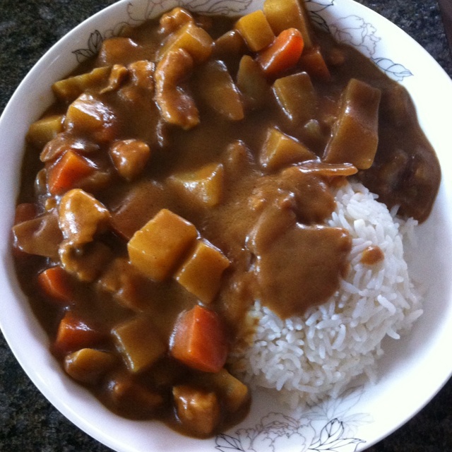 美味咖喱鸡饭