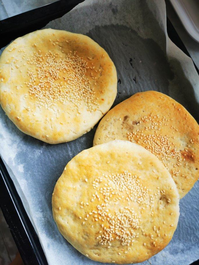 九公公做的山东聊城吊炉烧饼(烤箱版)